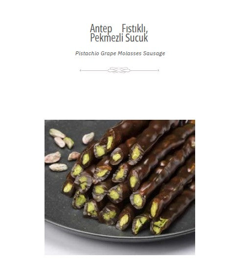 ANTEP FISTIKLI PEKMEZLİ SUCUK