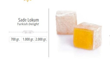 LOKUM ÇEŞİTLERİMİZ 126